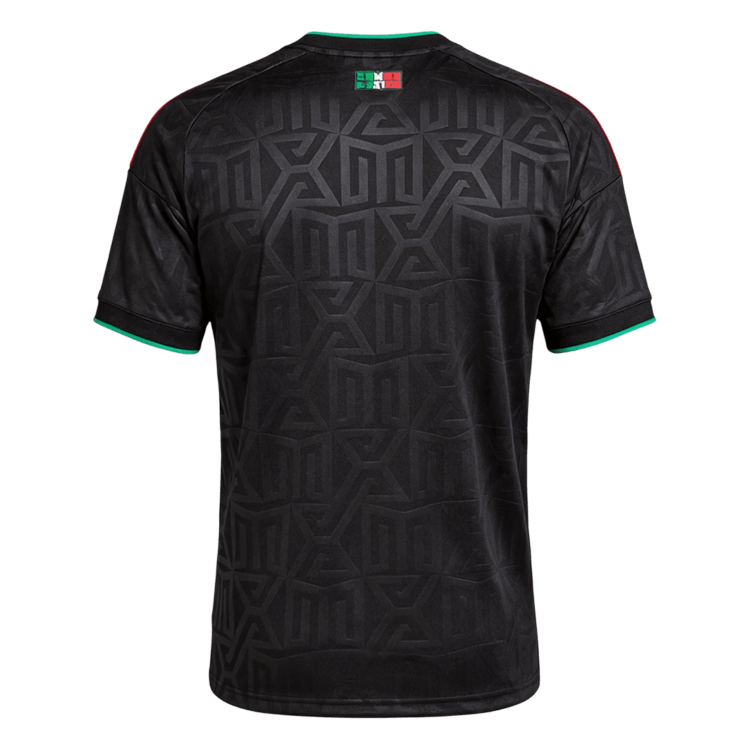 Mexico Terceira Copa do Mundo Camisa 2026 Preto - camisola de futebol para adeptos em - imagem 3