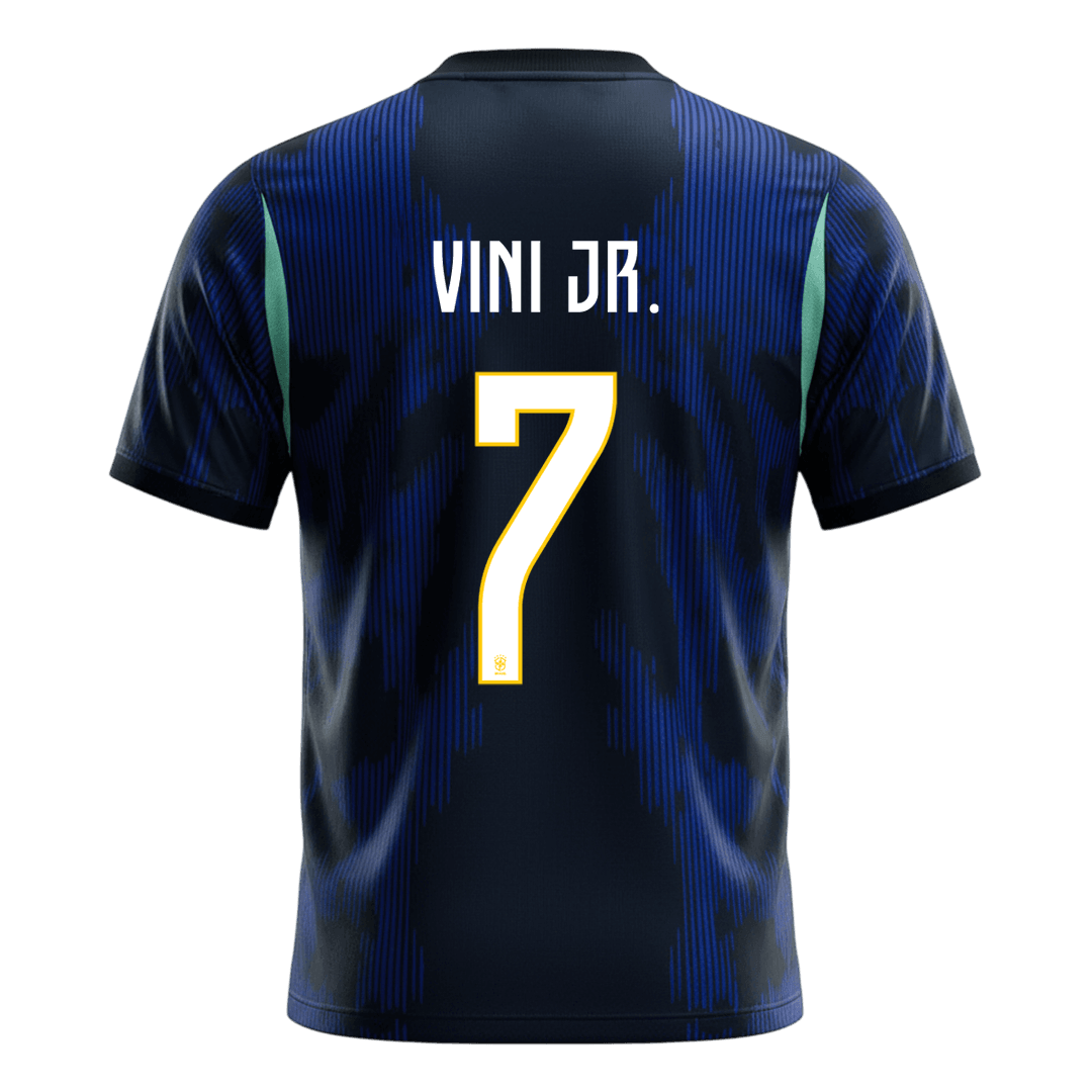 VINI JR. #7 Brasil Fora Camisa 2026 Marinha