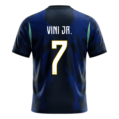 VINI JR. #7 Brasil Fora Camisa 2026 Marinha