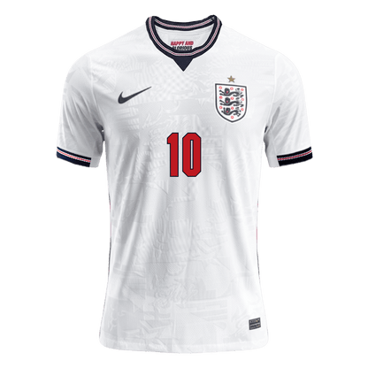 Versão do Jogador BELLINGHAM #10 Inglaterra Casa Copa do Mundo Futebol Camisas 2026 Branco