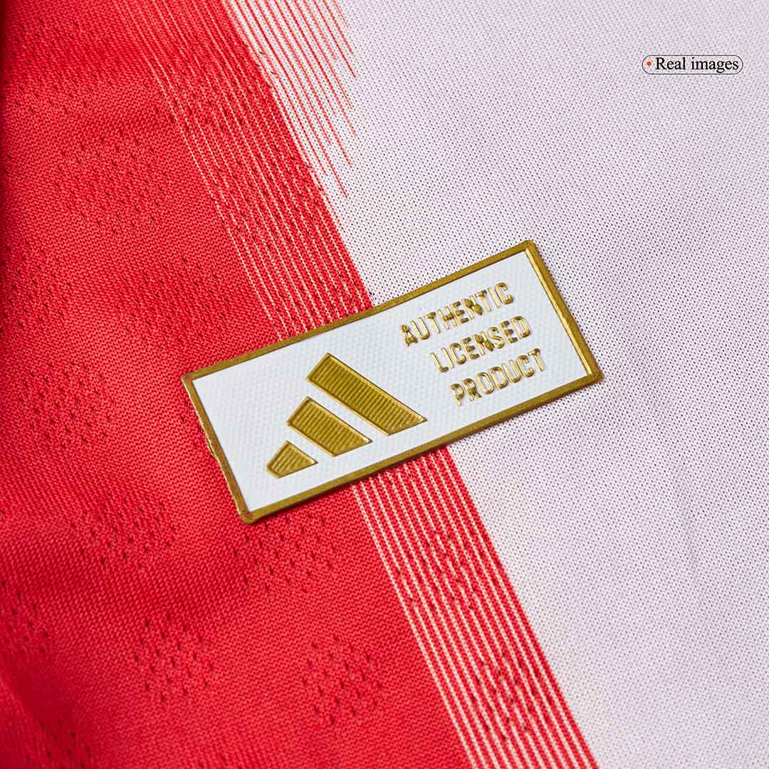 Jogador UPAMECANO #2 Bayern Munich Casa Futebol Camisas 2025/26 Vermelho