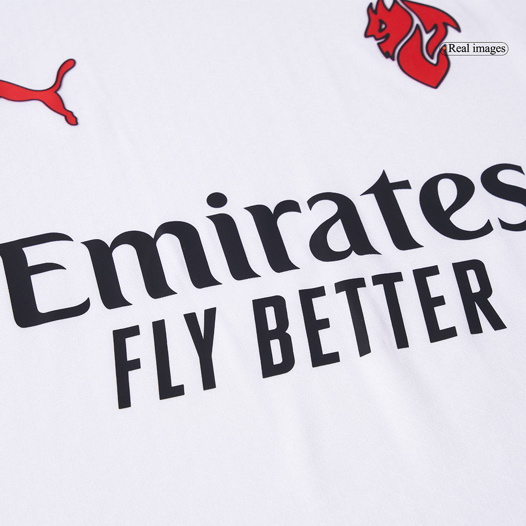 Jogador FOFANA #19 AC Milan Fora Futebol Camisas 2025/26 Branco