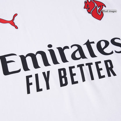 Jogador FOFANA #19 AC Milan Fora Futebol Camisas 2025/26 Branco