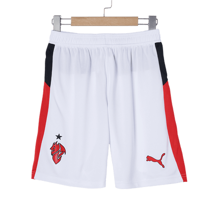 AC Milan Fora Camisa Conjunto(Camisa+Calções+Meias) 2025/26 Branco