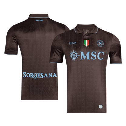 Napoli Fora Terceira Camisa 2025/26 Preto