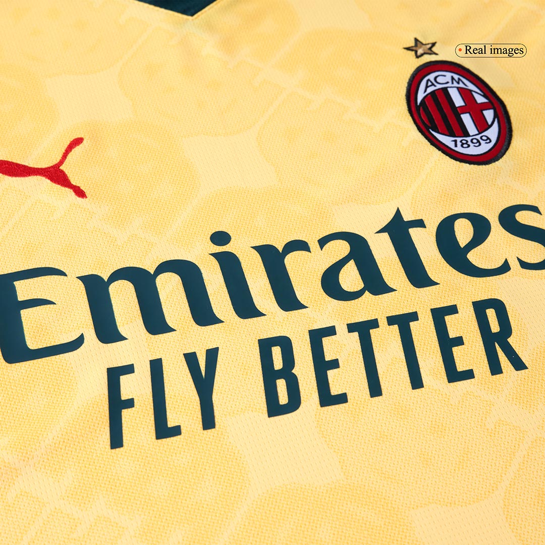 FOFANA #19 AC Milan Fora Terceira Camisa 2025/26 Amarelo