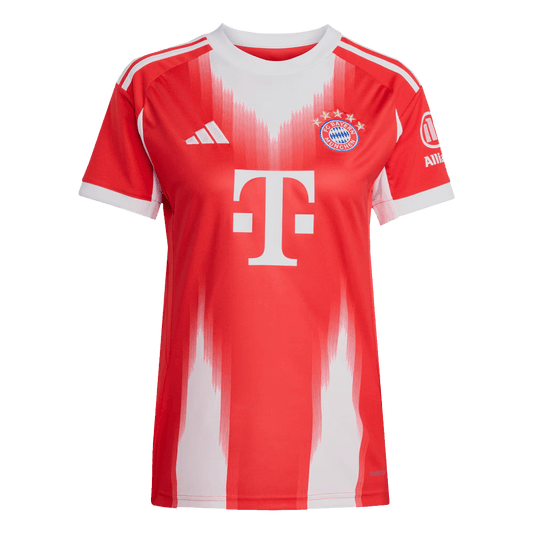 Mulheres Bayern Munich Camisa Réplica 2025/26-Vermelho camisola de futebol
