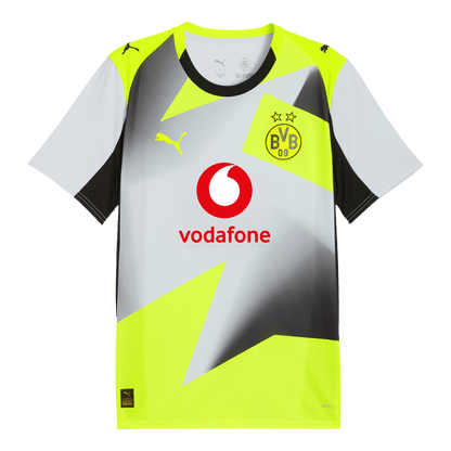Borussia Dortmund Fora Camisa de Futebol 25/26 Cinza