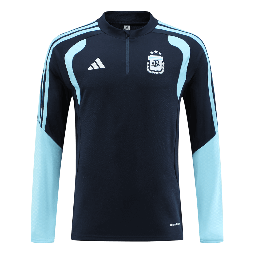 Argentina Zíper Moletom Conjunto (Top+Calças) 2026