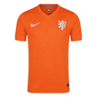Retrô Países Baixos Casa Copa do Mundo Camisa 2014 Laranja