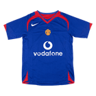 Retrô Manchester United Fora Camisa 2005/06 Azul