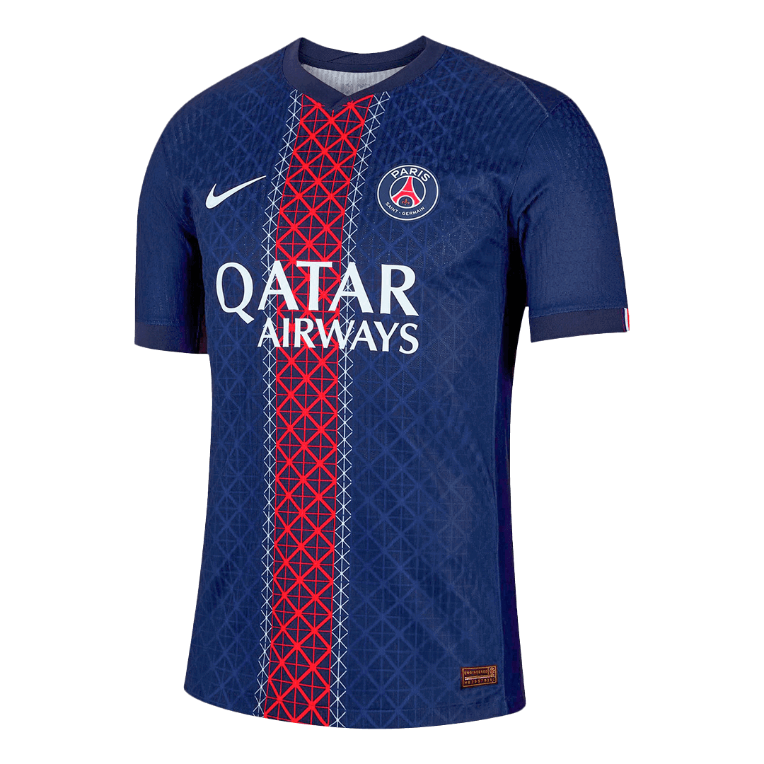 Jogador PSG Casa Futebol Camisas 2025/26 Marinha camisola de futebol