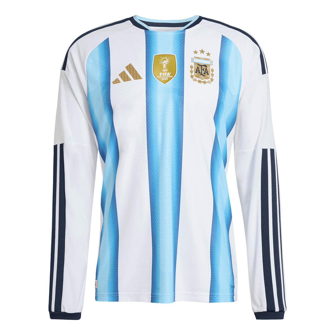 Argentina Casa Manga comprida Camisa 2026 - camisola de futebol para adeptos em Portugal