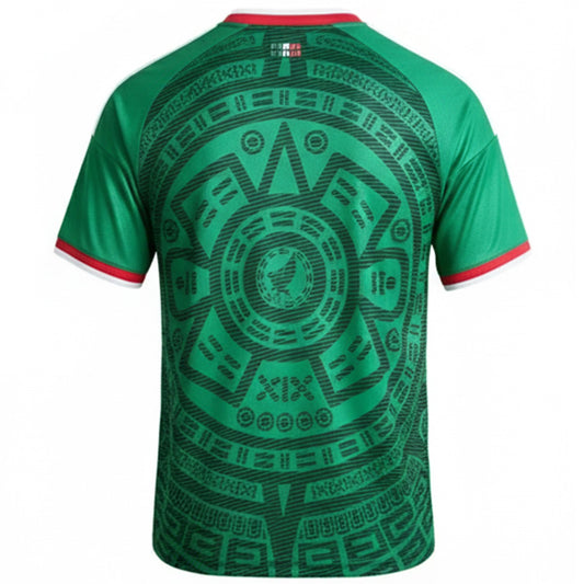 Mexico Casa Copa do Mundo Camisa 2026 Verde - camisola de futebol para adeptos em