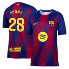 【Super Qualidade】ROONY #28 Barcelona
 Casa Futebol Camisa 2025/26