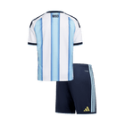 Argentina Infantil  Casa Futebol Camisa Conjunto (Camisa+Shorts) Copa do Mundo 2026