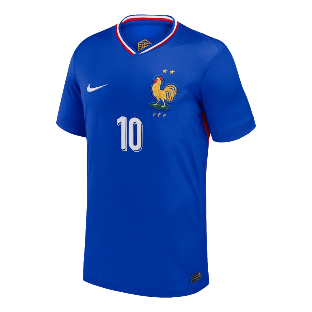 Camisola MBAPPE #10 França Casa personalizada