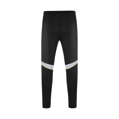 Real Madrid Zíper Moletom Conjunto (Top+Calças) 2025/26 Preto