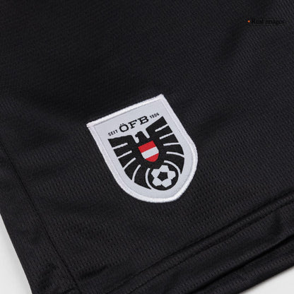 Austria Infantil Casa Copa do Mundo Futebol Camisa Conjunto (Camisa+Shorts) 2026 Vermelho - camisola de futebol - imagem 3
