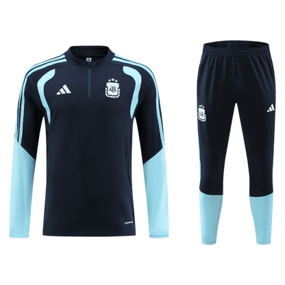 Argentina Infantil Zíper Moletom Conjunto (Top+Pants) 
 2026 camisola de futebol