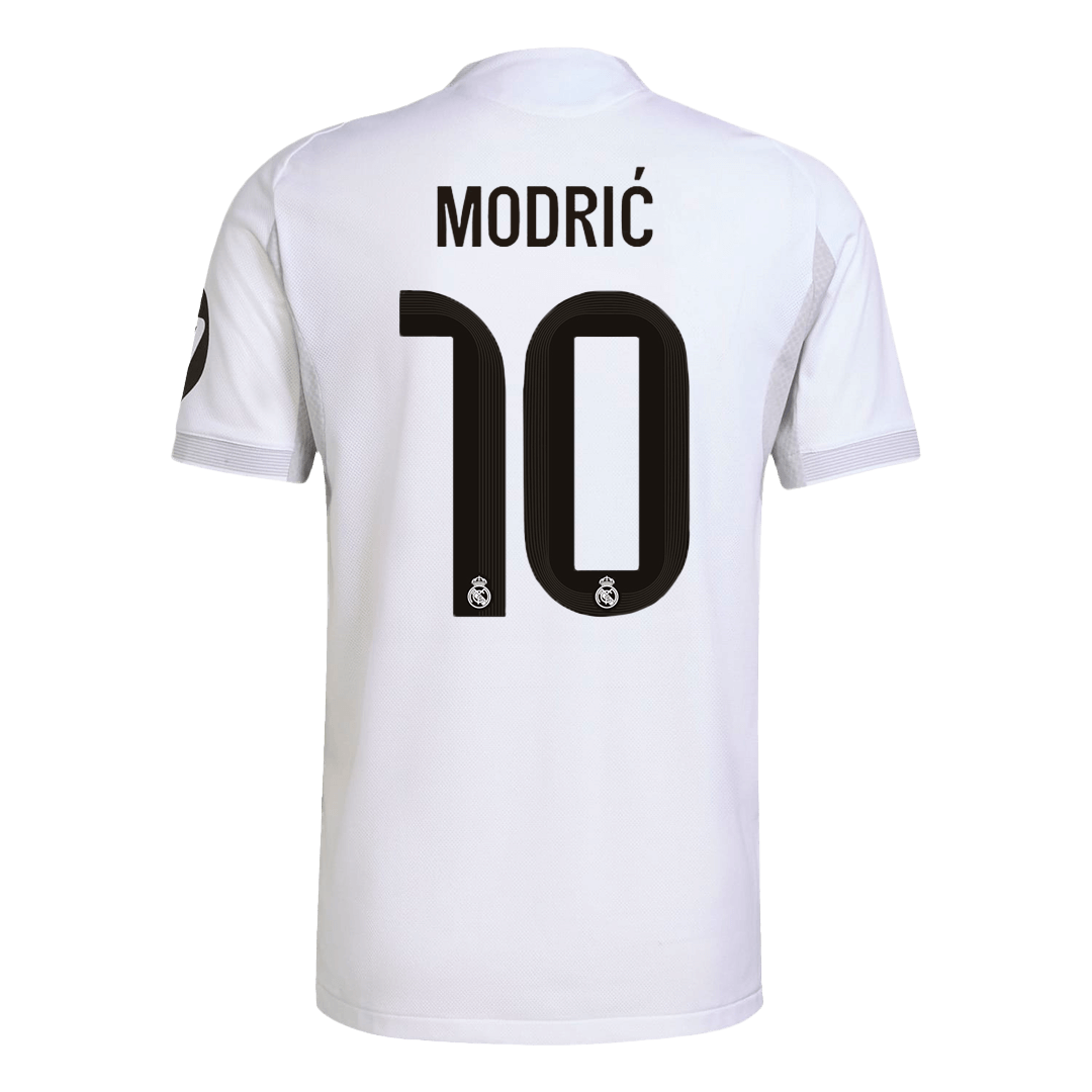 Jogador MODRIĆ #10 Real Madrid Casa Futebol Camisas 2025/26 Branco