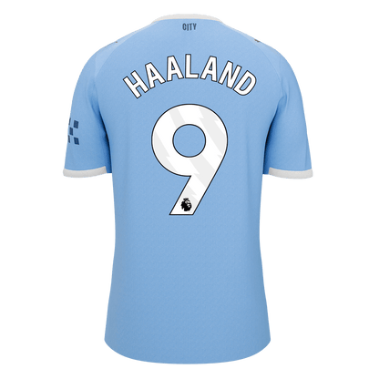 【Super Qualidade】HAALAND #9 Manchester City
 Casa Futebol Camisa 2025/26 Azul