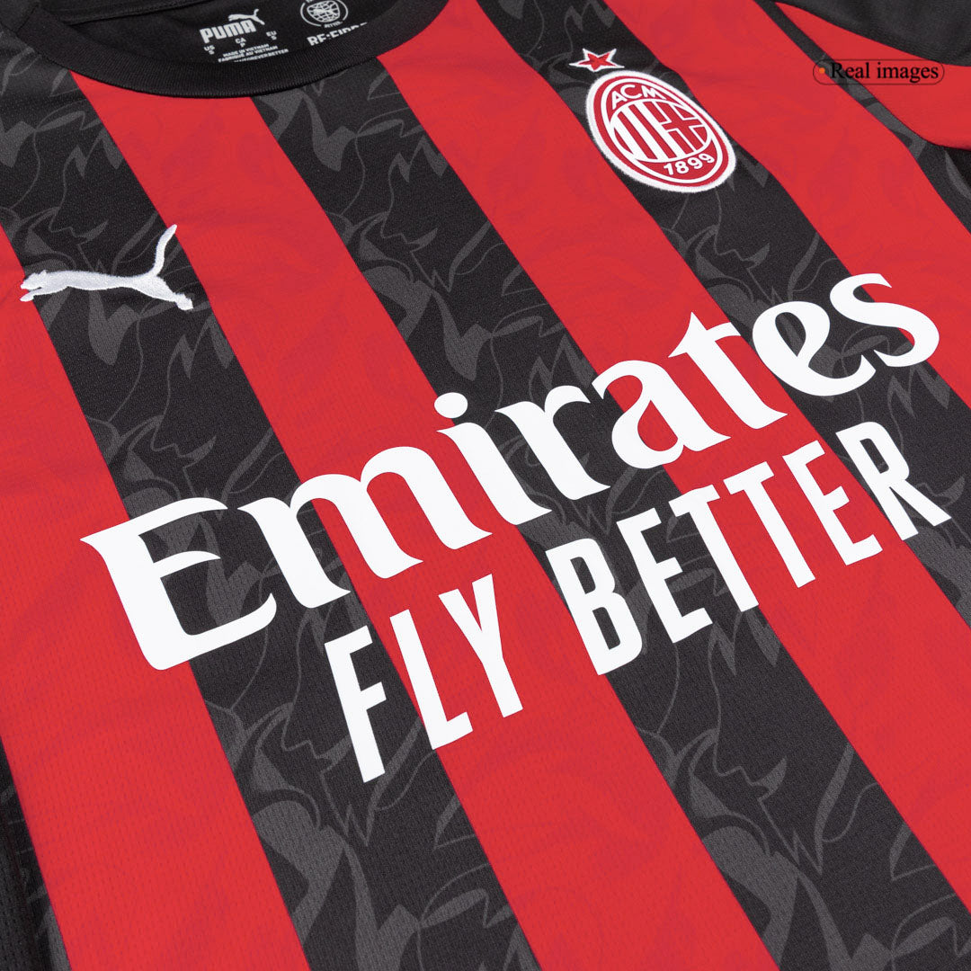 AC Milan Casa Camisa Conjunto (Camisa + Calções) 2025/26