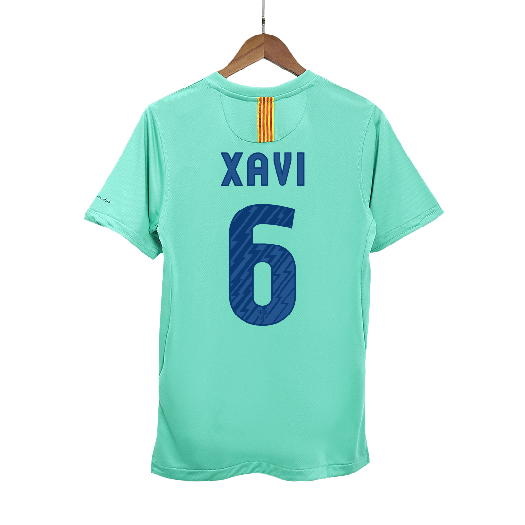 Camisola de futebol retro XAVI #6 Barcelona 2010/11 2025/26
