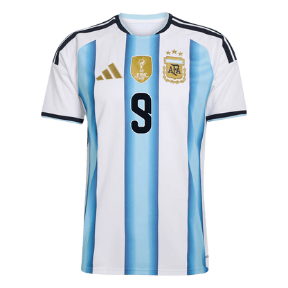 J.ÁLVAREZ #9 Argentina Casa Camisa 2026 - camisola de futebol para adeptos em Portugal