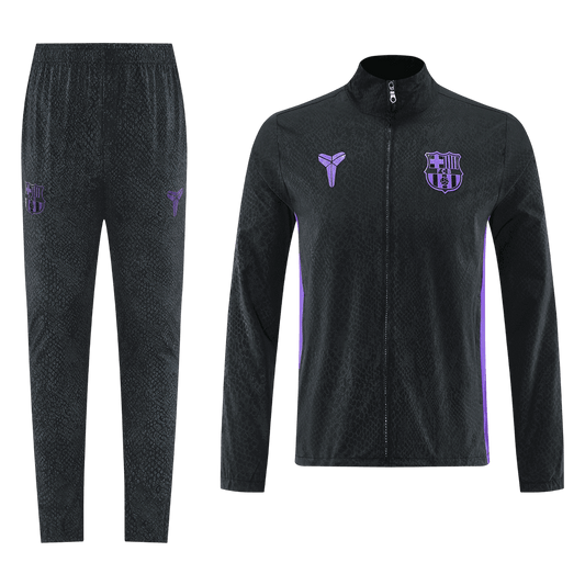 Barcelona Treino Conjunto (Top+Calças) 2025/26 Preto camisola de futebol