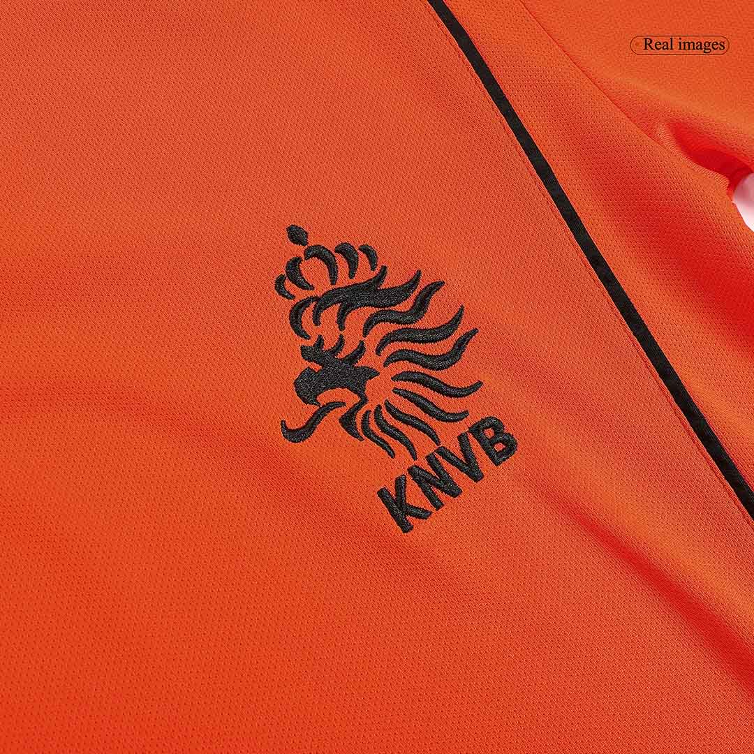 Retrô Países Baixos Casa Copa do Mundo Camisa 1998 Laranja