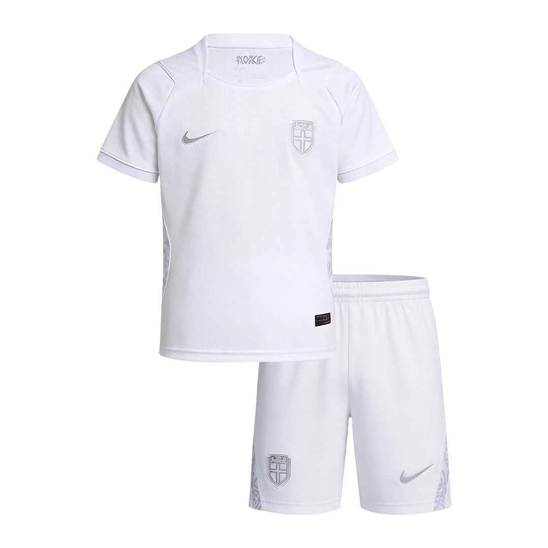 Noruega Infantil 
 Terceira Copa do Mundo World Cup Futebol Camisa 2026 Branco