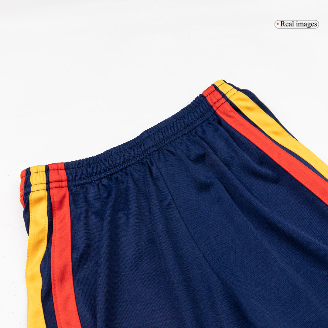 Spain Infantil 
 Casa Copa do Mundo World Cup Futebol Camisa Conjunto (Camisa+Shorts+Meias) 2026 Vermelho