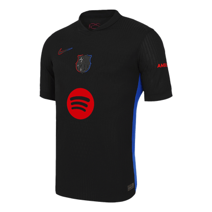 LEWANDOWSKI #9 Barcelona Camisola Jogador Alternativa Logótipo do Spotify sem texto