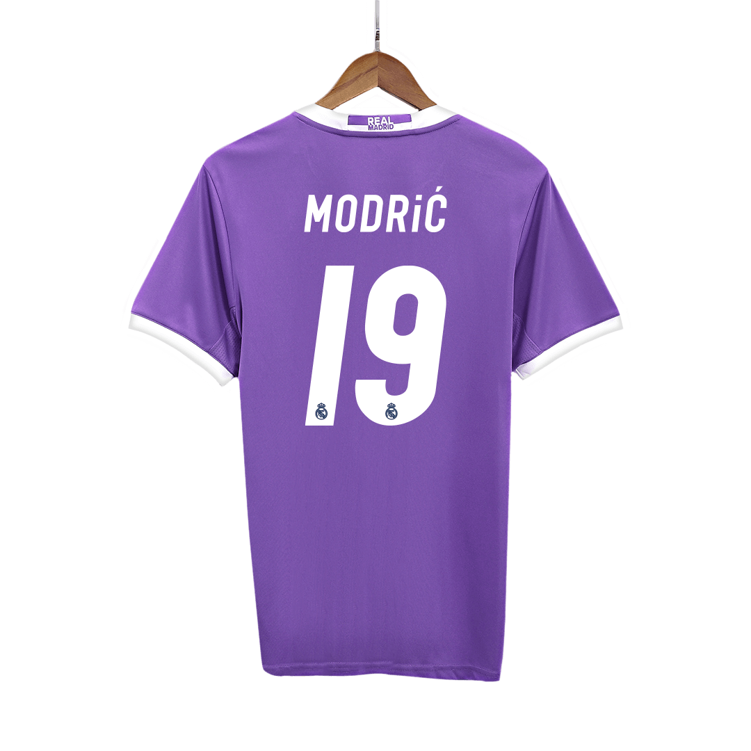 MODRI? #19 Real Madrid Retro Jersey Fora Camisa de Futebol 2016/17 2025/26