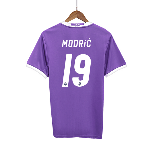 MODRI? #19 Real Madrid Retro Jersey Fora Camisa de Futebol 2016/17 2025/26