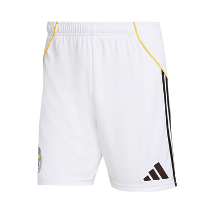 Real Madrid Home Soccer Shorts 25/26 White camisola de futebol 2025/26