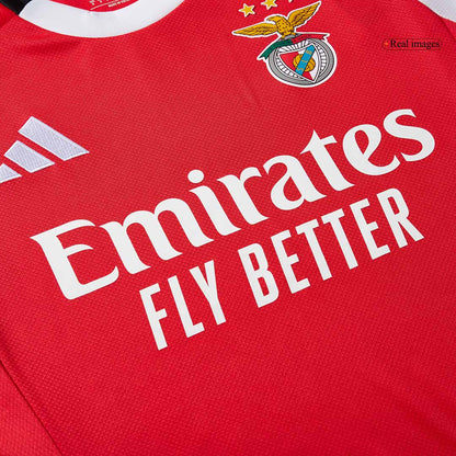 Benfica Casa Camisa 2025/26-Vermelho