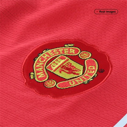 Camisola personalizada Manchester United Casa RONALDO #7 2007/08