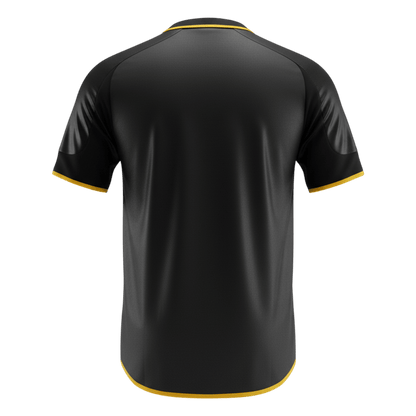 Retrô Real Madrid Fora Camisa 1999/01 Preto