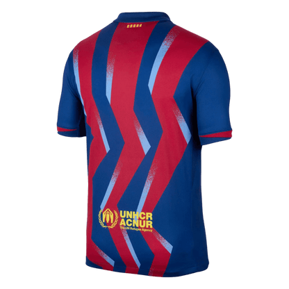 Barcelona Quarta Camisa 2025/26 Vermelho&Azul