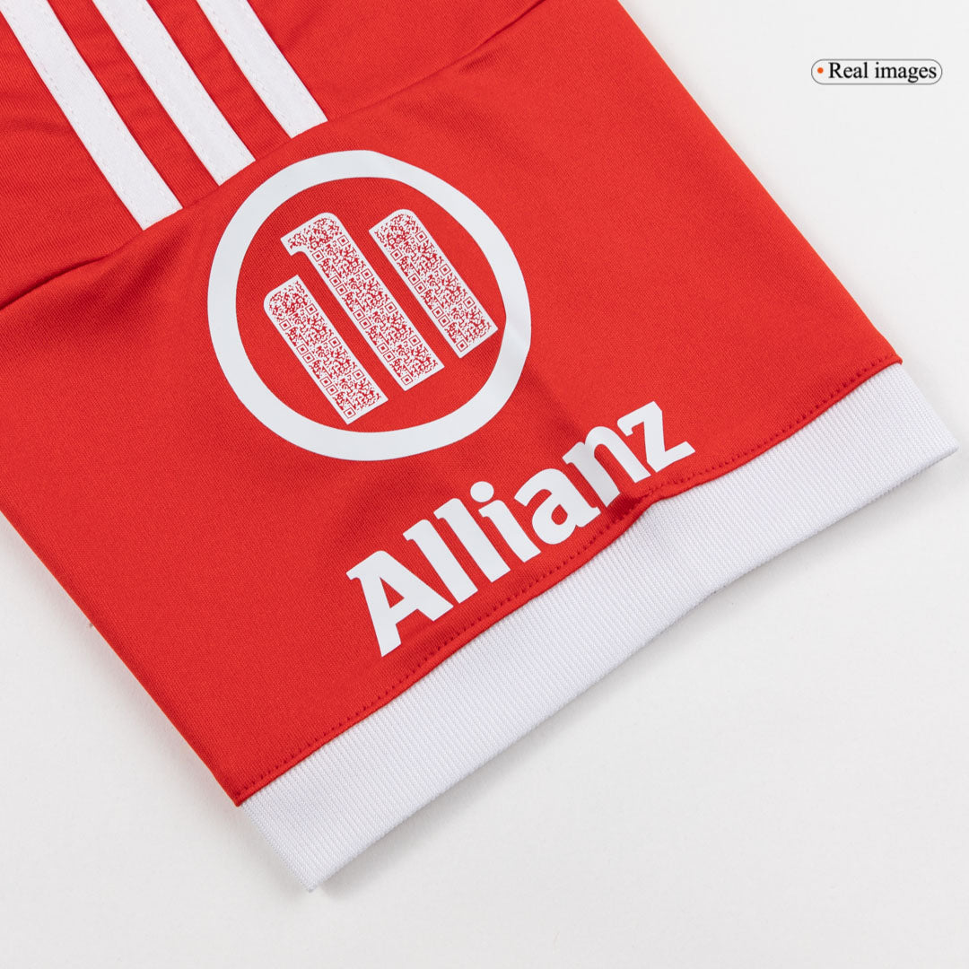 【Super Qualidade】KANE #9 Bayern Munich
 Casa Futebol Camisa 2025/26 Vermelho