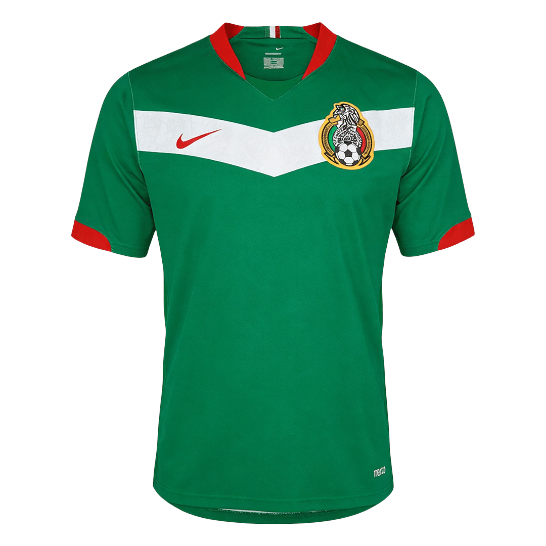 Retrô México Casa Copa do Mundo Camisa 2006 Verde
