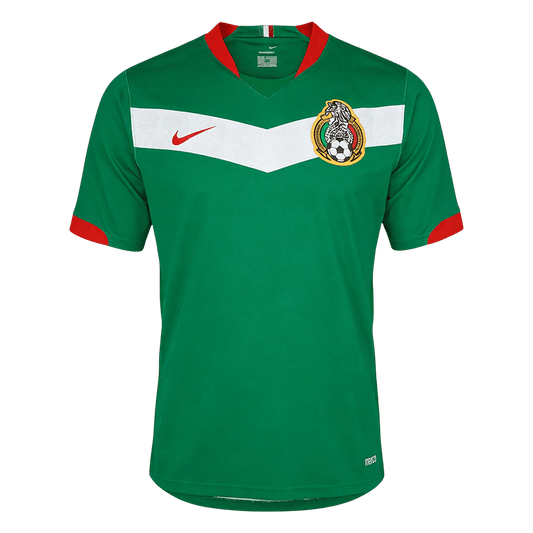 Retrô México Casa Copa do Mundo Camisa 2006 Verde