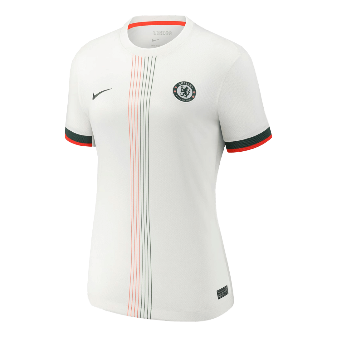 Mulheres Chelsea Camisa Réplica 2025/26- Branco camisola de futebol