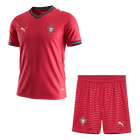 Portugal Casa Copa do Mundo Camisa Conjunto(Camisa+Calções) 2026 Vermelho