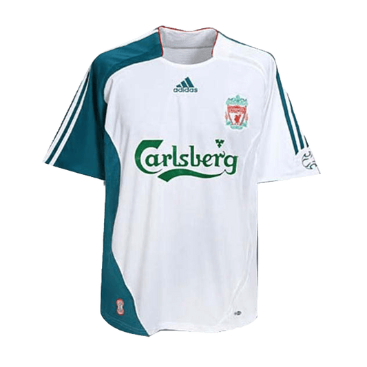 Camisola Retro Liverpool Terceira Fora Camisola de Futebol 2006/07 2025/26