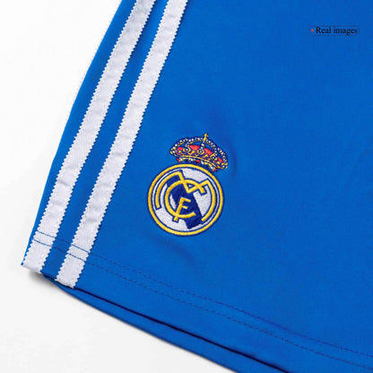 Real Madrid Fora Terceira Camisa Conjunto (Camisola + Calções) 2025/26- Azul