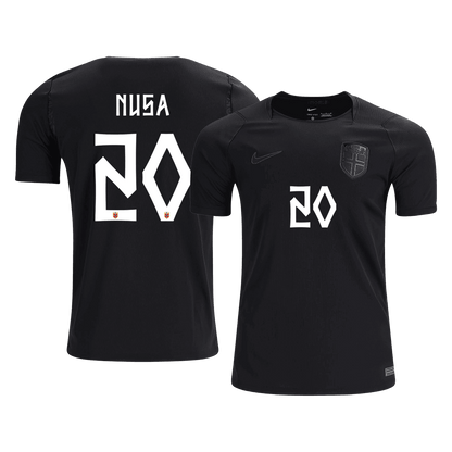 NUSA #20 Noruega Fora Copa do Mundo Camisa 2026 Preto