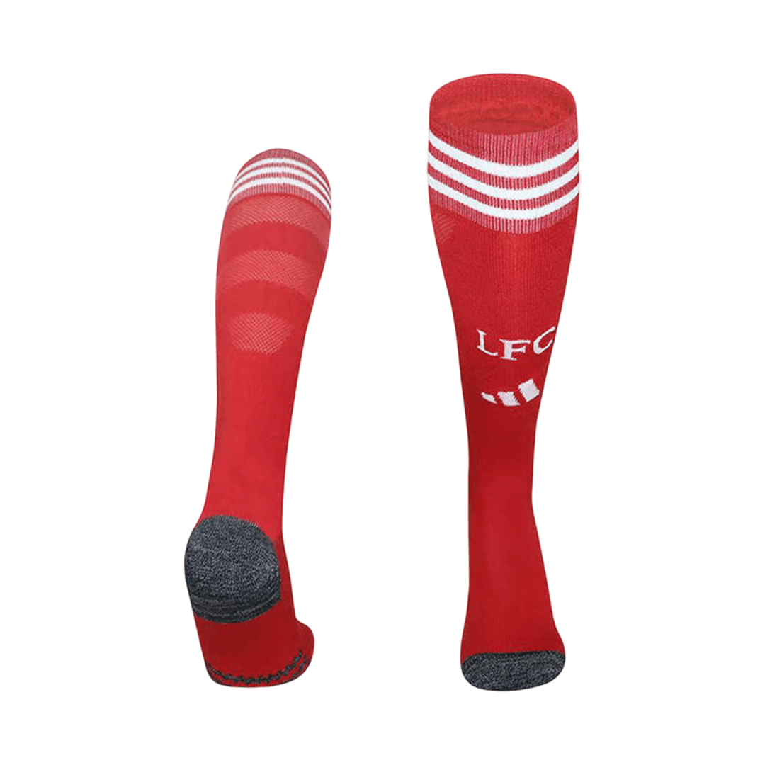 Liverpool Casa Meias 2025/26 Vermelho